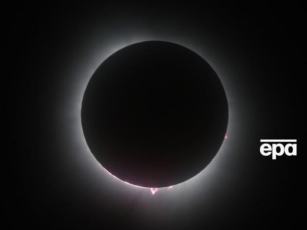 NASA опубликовало видео полного солнечного затмения, которое видели в Мексике и США