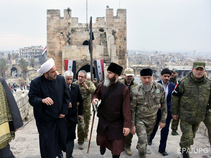Кадыров рассказал, что в батальоне военной полиции в Алеппо несут службу чеченцы