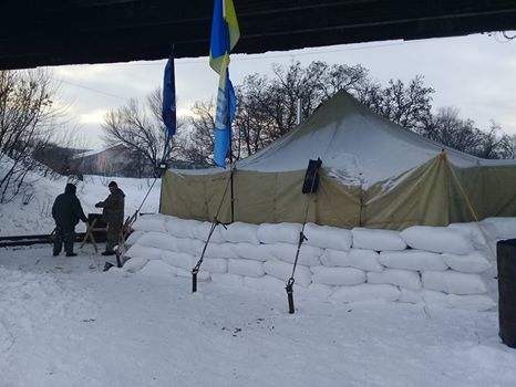 Ветераны АТО заблокировали еще одну железнодорожную станцию в Луганской области