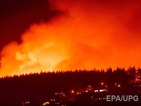 В Новой Зеландии из-за лесных пожаров эвакуировали более тысячи человек. Фоторепортаж