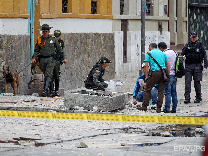 В столице Колумбии произошел взрыв возле арены для корриды, 40 пострадавших
