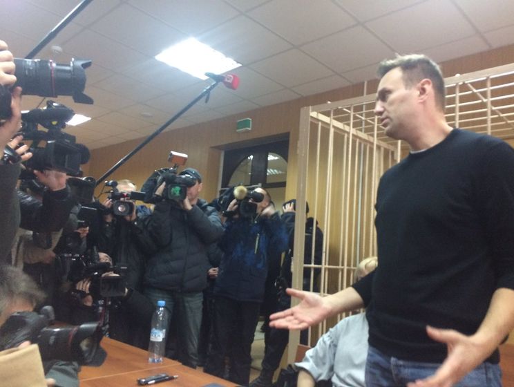 Суд оштрафував Навального на 20 тис. рублів за організацію мітингу "Він нам не Дімон"