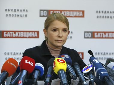Тимошенко: В восточных областях Украины нужно ввести чрезвычайное положение