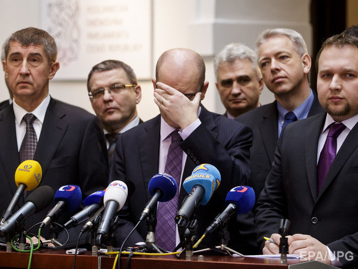 Прем'єр-міністр Чехії має намір заявити про відставку уряду