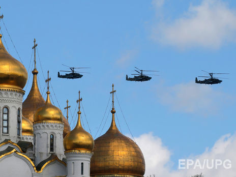 Репетиции парада в Москве проходили с участием авиации