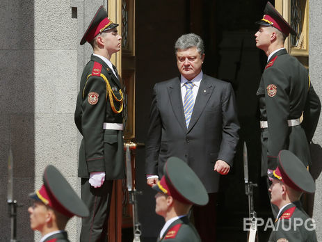Петро Порошенко в день інавгурації, 7 червня 2014 року