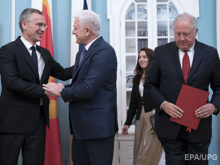 ﻿Чорногорія офіційно стала новим членом НАТО