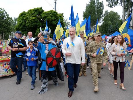 В Донецкой области отметили День Европы. Фоторепортаж
