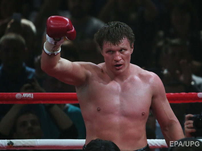 Поветкин в первом бою после условной дисквалификации победил украинца Руденко