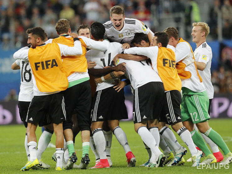 Сборная Германии по футболу выиграла Кубок конфедераций