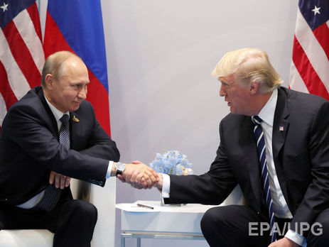 Рукопожатие Путина и Трампа на саммите G20