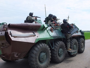 Обострение на востоке Украины, 25 апреля. Онлайн-репортаж