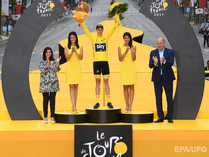 Британец Фрум в четвертый раз выиграл Tour de France