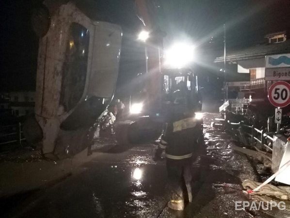﻿В Італії внаслідок шторму загинуло четверо людей