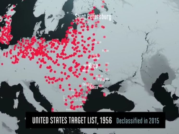 ﻿Фахівець із візуалізації даних змоделював утрати людства в ядерній війні. Відео