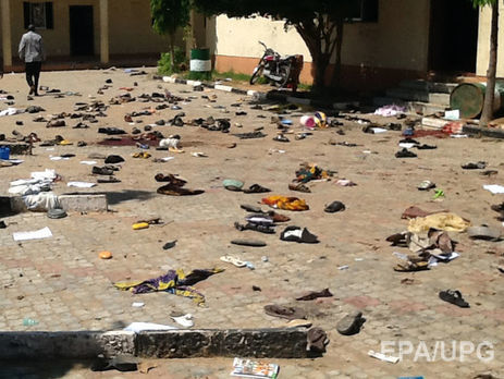 ﻿У Нігерії смертниця підірвала себе, 27 осіб загинуло, 83 дістало поранення