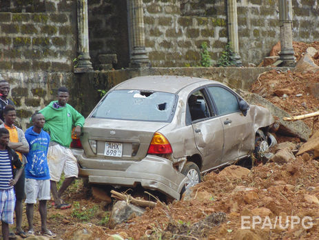 ﻿Жертвами селевого потоку в Сьєрра-Леоне стало вже понад тисячу осіб