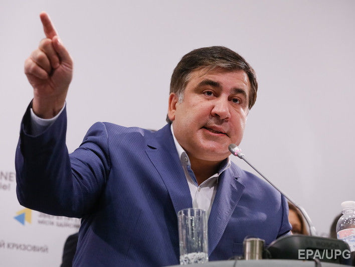 Саакашвили заявил, что на границе с Польшей его будут встречать депутаты от "Самопомочі", Тимошенко и Гриценко