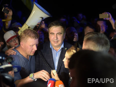 Саакашвили обвинил Авакова в том, что его внесли в базу 