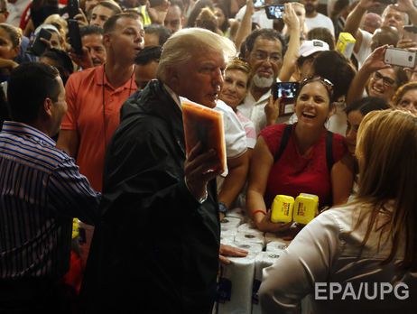 Трамп побував у Пуерто-Рико
