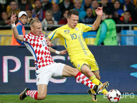 Коноплянка о матче с Хорватией: Не знаю, что случилось во втором тайме