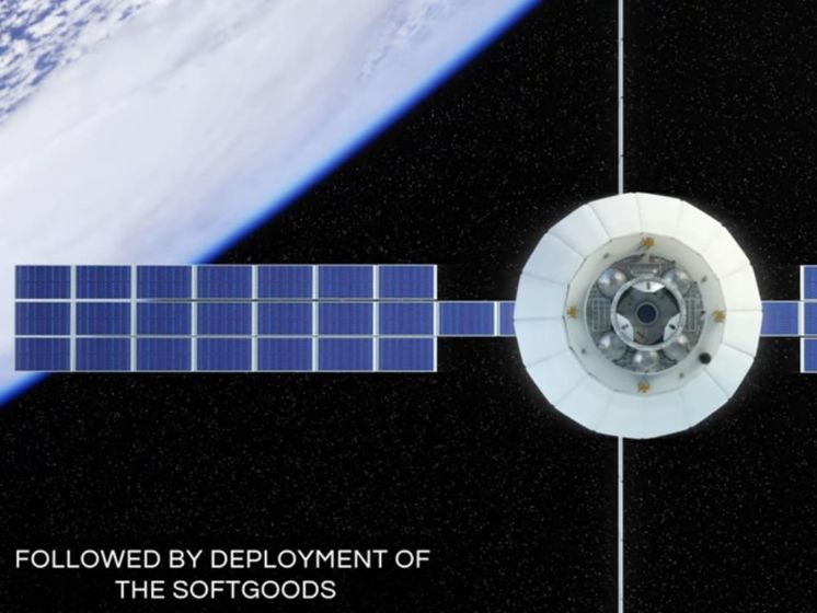 Частная компания собирается запустить надувной жилой модуль на орбиту Луны. Видео