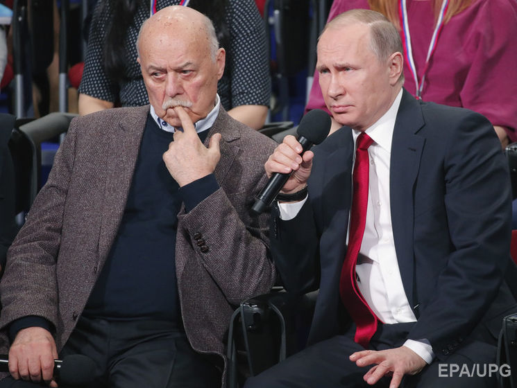 Говорухин о Собчак: Я же тоже в свое время выдвигал свою кандидатуру, соревнуясь с Путиным. Набрал полпроцента