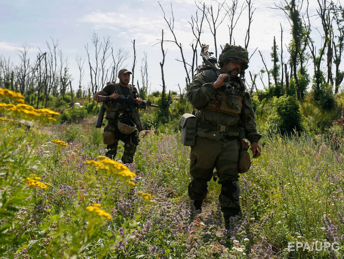 На Донбассе за сутки боевики 24 раза нарушили перемирие – штаб АТО