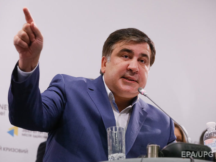 Саакашвили заявил, что в Киеве вооруженные люди схватили его бывшего начальника охраны