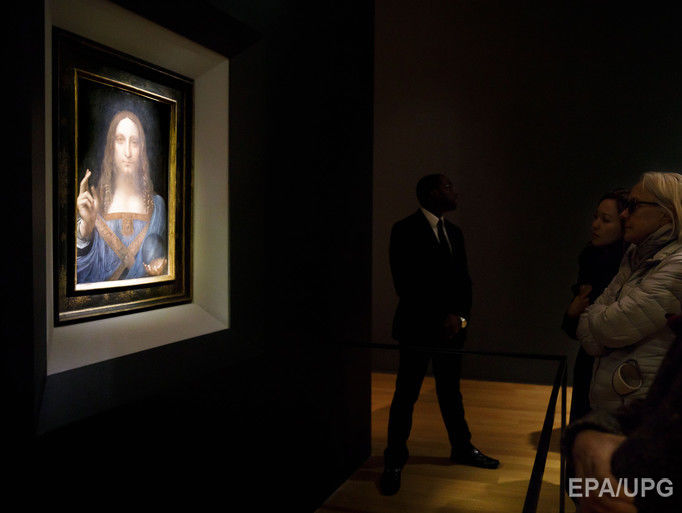 Картину да Винчи "Спаситель мира" продали за рекордные $450,3 млн