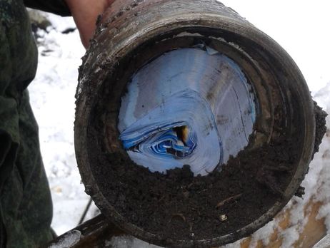 Боевики показали снаряды с листовками, которыми якобы обстреливают украинские военные оккупированные территории Донбасса