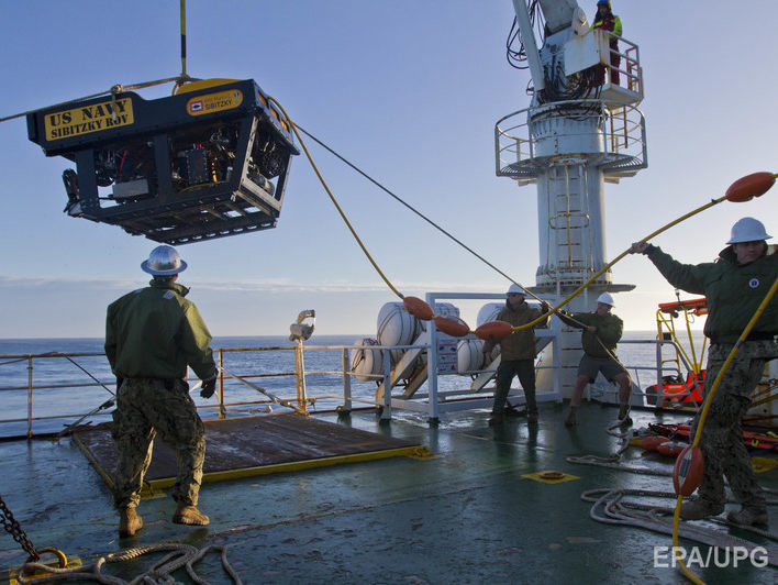 В зоне поиска аргентинской подлодки San Juan зафиксировали три неизвестных объекта