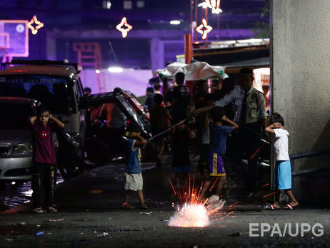 191 человек пострадал от запуска новогодних фейерверков на Филиппинах, в семи случаях пришлось прибегнуть к ампутации