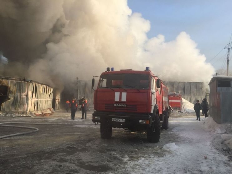 10 китайских рабочих погибли в пожаре на фабрике под Новосибирском