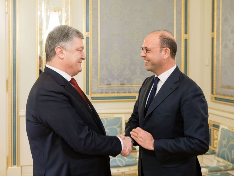 Порошенко встретился в Киеве с новым главой ОБСЕ Альфано