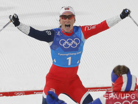 Норвезька лижниця Бйорген за кількістю олімпійських медалей зрівнялася з рекордсменом Бйорндаленом