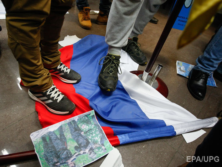 У Росспівробітництві заявили, що націоналісти завдали серйозної шкоди їхньому офісу в Києві
