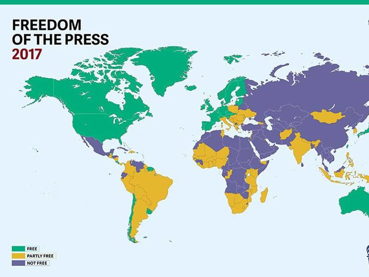 Freedom House: Насилие и безнаказанность за преступления против журналистов &ndash; главные угрозы свободе слова в Украине