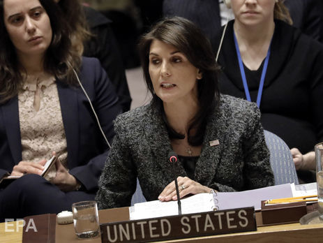 Гейлі про справу Скрипаля: Довіра до Радбезу ООН залежить від того, чи ми зможемо притягнути Росію до відповідальності