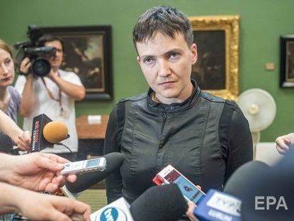 Сестра Савченко сообщила, что нардепа завтра отвезут в больницу