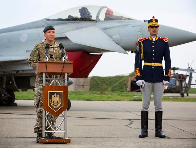 Базирующиеся в Румынии британские истребители будут патрулировать в Черном море