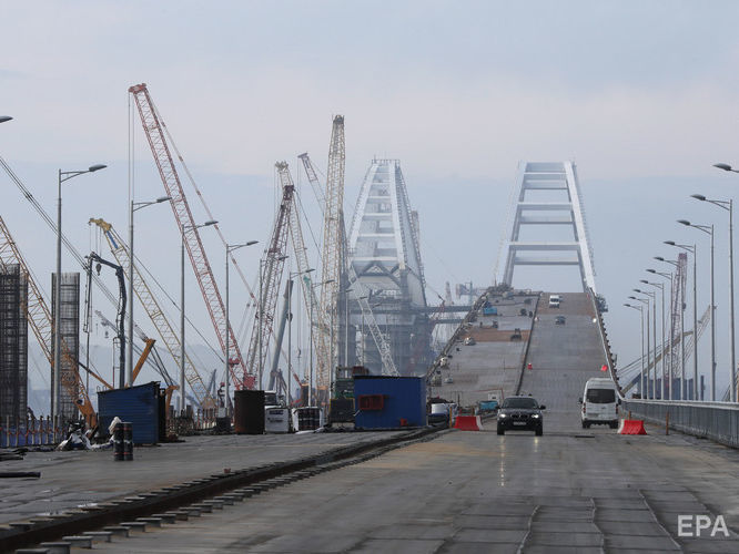 Российский ученый заявил, что после первого природного катаклизма на Крымском мосту "можно ставить крест"