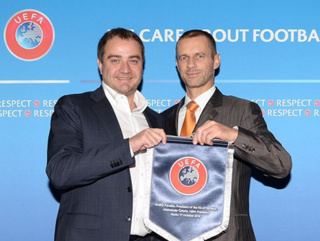 Президент УЕФА заявил, что организация финалов Лиги чемпионов – это успех ФФУ