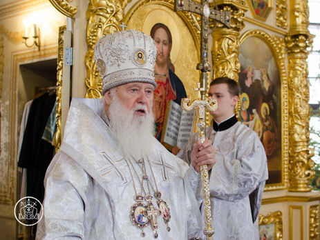 Филарет заявил, что после получения томоса об автокефалии церкви Московского патриархата потеряют право называться украинскими