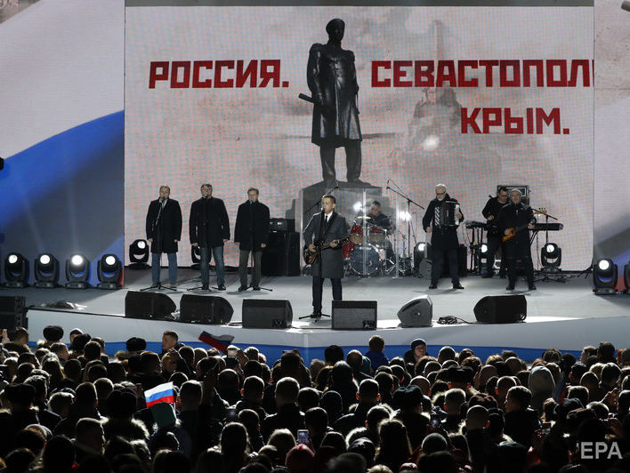 На российских госканалах стали реже упоминать Крым и войну на Донбассе