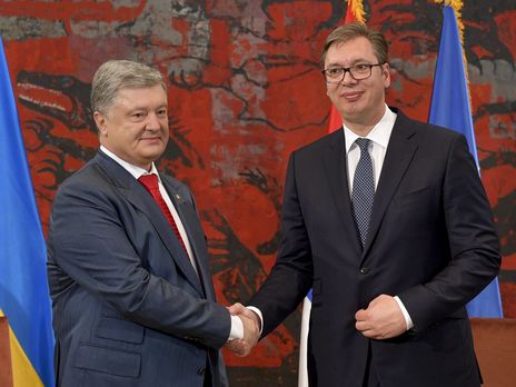 Порошенко отметил, что Украина не признает Косово