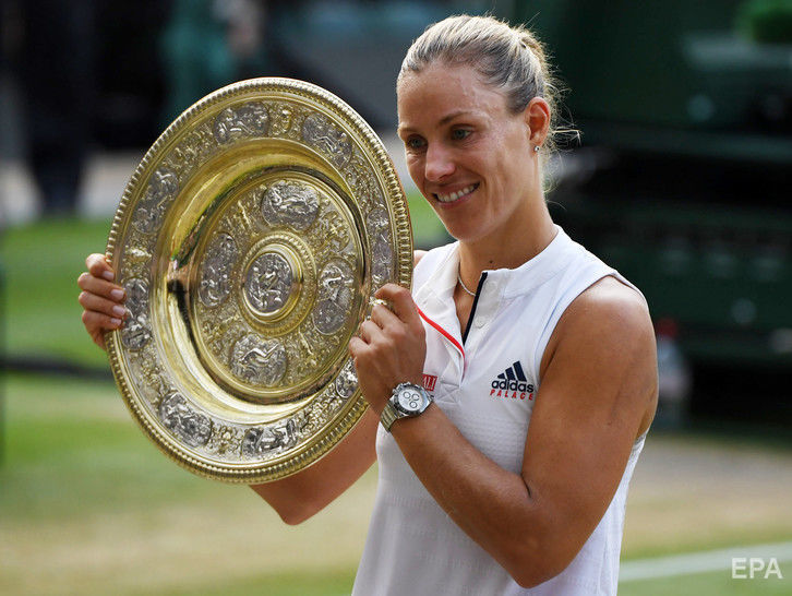Женский финал Wimbledon 2018 выиграла Кербер