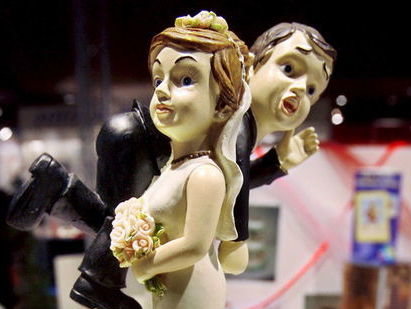 В Минюсте Украины заявили, что пары, которые поженились с помощью сервиса "Брак за сутки", разводятся реже