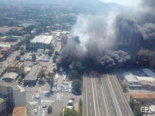 Количество пострадавших при взрывах на шоссе в Болонье превысило 100 человек 