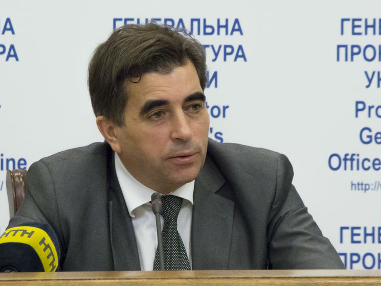 Суд отменил решение о выговоре замгенпрокурора Украины Столярчуку